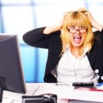 life before week-end. business scream